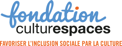 Logo FONDATION CULTURESPACES, une association partenaire Mécénat Servier