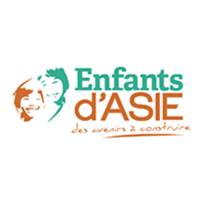 Logo ENFANTS D'ASIE, une association partenaire Mécénat Servier