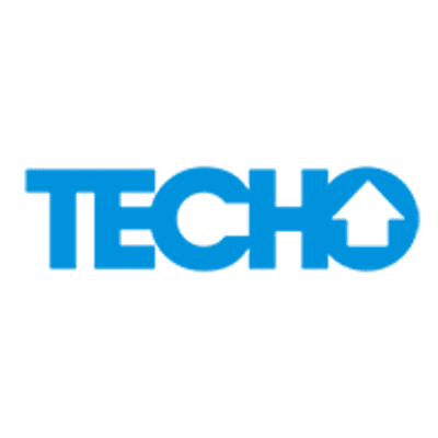 Logo TECHO, une association partenaire Mécénat Servier