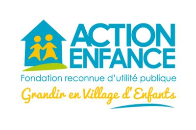 Logo ACTION ENFANCE, une association partenaire Mécénat Servier